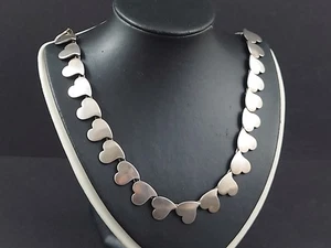 Herzhafte Halskette für Damen, aus feinem 925er Silber - Bild 1 von 5