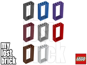 LEGO - Teil 60599 - Tür-/Fensterrahmen 2x4x6 + NEU + FARBE AUSWÄHLEN + KOSTENLOSER VERSAND - Bild 1 von 9