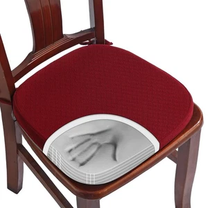 Luxury 100% Pure Memory Foam Chair Cushion 1 Pack, Jacquard 16" U-Shape Comfo... - Picture 1 of 6