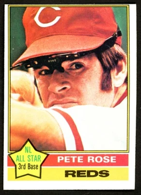 1976 Topps Baseball #240 Pete Rose - Cincinnati Reds - Image 1 of 2