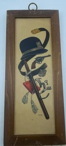 Vintage Frederick Elmiger Police Print Framed Law Enforcement Art B-52 Creations - Picture 1 of 4