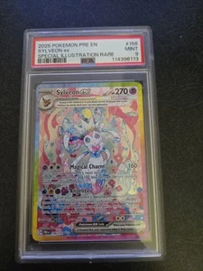 Sylveon Ex 156 PSA 9 Mint - Prismatic Evolutions - Pokemon - Picture 1 of 2