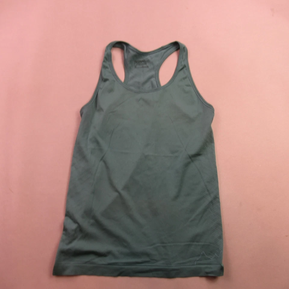 Top Patagonia para mujer mediano sin mangas ligero elástico informal entrenamiento verde Foto 1 de 4