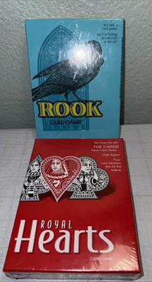 Royal Hearts Juego de Cartas y Torre Parker Brothers Hasbro EE. UU. NUEVO LOTE DE CAJA SELLADA 2 Foto 1 de 4