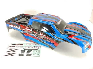 NEW: TRAXXAS X-MAXX *ULTIMATE* LIMITED EDITION 1/5 BODY w/ DECALS BLUE Monster - Picture 1 of 9