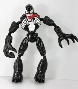 Figura de acción Hasbro Marvel Spider-man Venom 6" Bend and Flex blanco y negro - Imagen 1 de 8