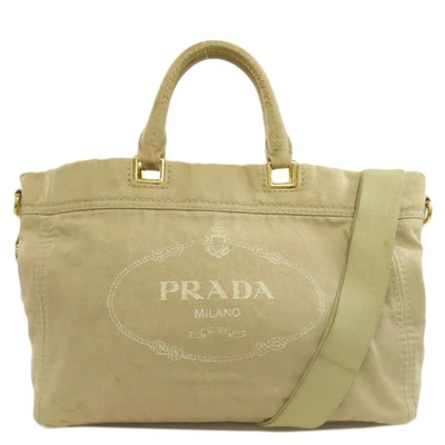 PRADA BN2069 Denim 2WAY Tote Bag Denim  Ladies [Used] - Image 1 of 4