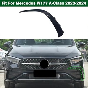 Moldura de tira de moldura de alerón de parachoques delantero izquierdo para Benz W177 A 2023-2024 - Imagen 1 de 9