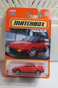 ((Uscita 2022) MATCHBOX 1984 TOYOTA MR2 spedizione gratuita - Foto 1 di 3