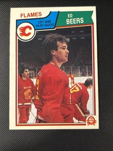 1983-84 O-Pee-Chee - Eddy Beers #76 - Picture 1 of 2