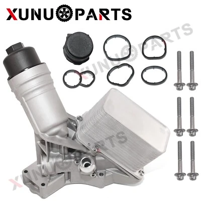 Aluminum Oil Cooler Filter Housing for BMW B58 340i 440i 540i 740i xDrive 3.0L - Image 1 of 4