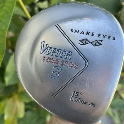 Snake Eyes VIPER Tour Steel #3 Wood 15° Harrison Pro Ultra Light Graphite RH - Image 1 of 4