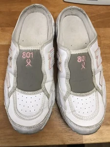 New Balance 801 Women Mule Shoes White Synthetic Slip On Size 8 Wide W801KP - Picture 1 of 10