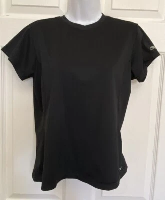 Camisa ajustada elástica ligera negra de manga corta REI para mujer - talla S pequeña Foto 1 de 4