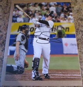 TRAVIS SNIDER SIGNED TORONTO BLUE JAYS 8X10 GLOSSY PHOTO (A) COA - Picture 1 of 3