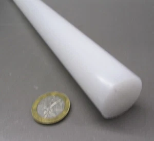 Polypropylene Rod 1.00" Dia x 24" Long - Picture 1 of 9