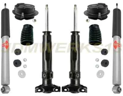 KIT BOTAS SOPORTES PUNTAL AMORTIGUADORES DELANTEROS Y KYB FCS MERCEDES W124 E320 260E 300E 300D Foto 1 de 2