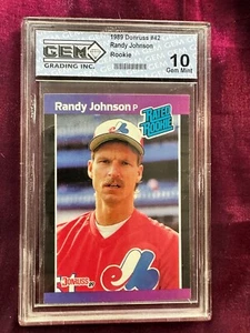 1989 Randy Johnson Rookie Donruss #43 10 mint - Picture 1 of 2