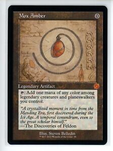 Mox Amber (Schematic) (98) The Brothers' War BRR (BASE) NM+ (MTG)