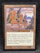 Magic The Gathering TCG, Ticking Gnomes, Urza’s Legacy 136/143 Regular Uncommon