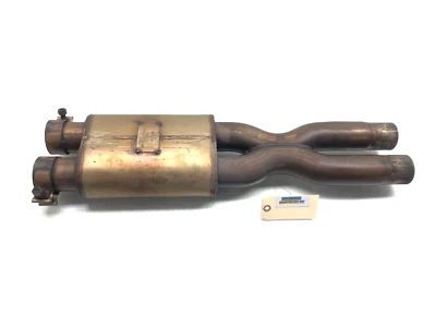 Maserati Granturismo S M145 2004-2019 centro de escape silenciador medio resonador OEM Foto 1 de 4