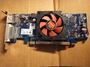 DELL AMD RADEON HD 6450 1GB DVI DISPLAYPORT LP VIDEO GRAPHICS CARD 02C7NH W4-4 - Picture 1 of 5