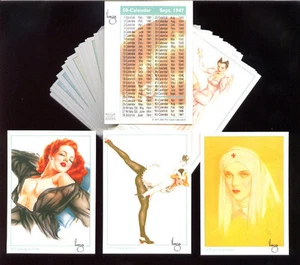 ALBERTO VARGAS - Pinup Girls Serie 3 - Juego de 50 Cartas - Envío USPS GRATIS - Imagen 1 de 1