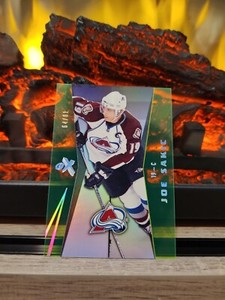 2008-09 FLEER ULTRA EX ESSENTIAL CREDENTIALS GREEN JOE SAKIC #EX31 #64/81