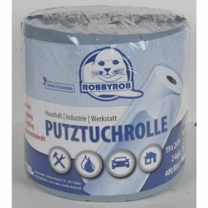 6x 400 Blatt XXL-Putztuchrolle Papiertücher Einweg Küchenrolle 2-Lagig 19x24cm - Bild 1 von 2