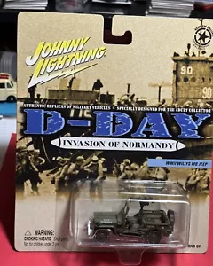 D Day Invasion Of Normandy WW II Willys Mb Jeep White Lightning - Picture 1 of 2