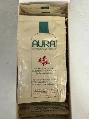 Acondicionador revitalizante de corteza de almendra cereza Aura para seco, dañado -24 paquetes/1 oz Foto 1 de 2