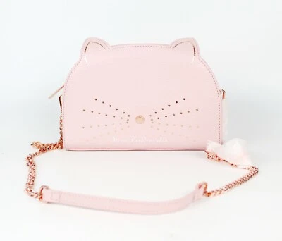 Новый с Ярлыками Ted Baker London Cat силуэт кожи сумка через плечо, розовый, рекомендуемая розничная цена производителя $219 - Изображение 1 из 4