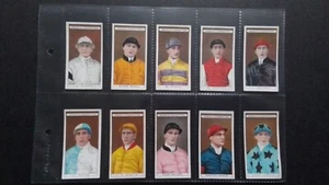 OGDEN'S 1906, OWNERS RACING COLOURS & JOCKEYS, FULL SET OF 50 CARDS . - Picture 1 of 10