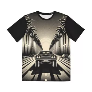 Vintage Style Lowrider T Shirt Chicano Cholo Art Graphic Tee Cars Homie Gangster - Picture 1 of 29
