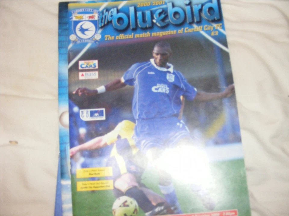 2000 2001 Cardiff City V  Cheltenham Town FA cup - Image 1 of 1