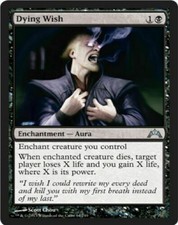 4x MTG: Dying Wish - Black Uncommon - Gatecrash - GTC - Magic Card