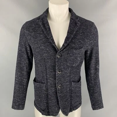 Cardigan De Mezcla De Lana Gris Jaspeado Talla XL - Imagen 1 de 4