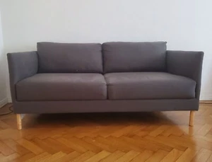 HABITAT Divano a 2 Posti in Tessuto - Antracite, 160 x 72 x 85 cm - Foto 1 di 1