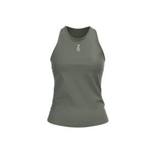 Leya Sleeveless T-shirt for tennis, badminton & fitness (Grey sport top) - Picture 1 of 3