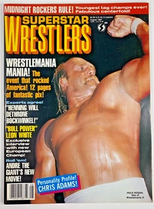 SUPERSTAR WRESTLER 8/87 HULK HOGAN Wrestlemania ANDRE The GIANT Princess Bride - Imagen 1 de 8