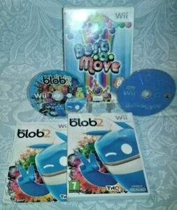 De Blob 2/Bust A Move Nintendo Wii/Wii U Niños/Familia Paquete Multijugador PAL ENG - Imagen 1 de 7