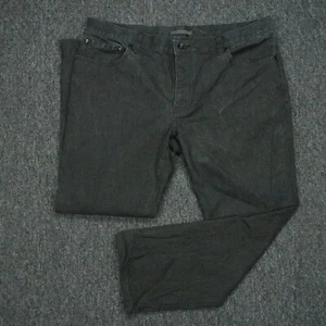 John Varvatos Jeans Mens 36x28 Black Woodward Slim Fit 5 Pocket Skull Collection - Picture 1 of 14