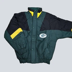 NFL Green Bay Packers Jacket Locker Line Full-Zip Medium Weight Jacket Size L - Bild 1 von 9