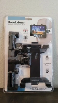 Brookstone Universal Automotive Tablet Headrest Car Headrest Mount New - Image 1 of 4