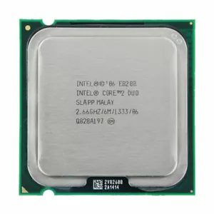 Intel Core 2 Duo E8200 CPU SLAPP 6M/1333/2.66GHz LGA 775 Processor - Picture 1 of 1