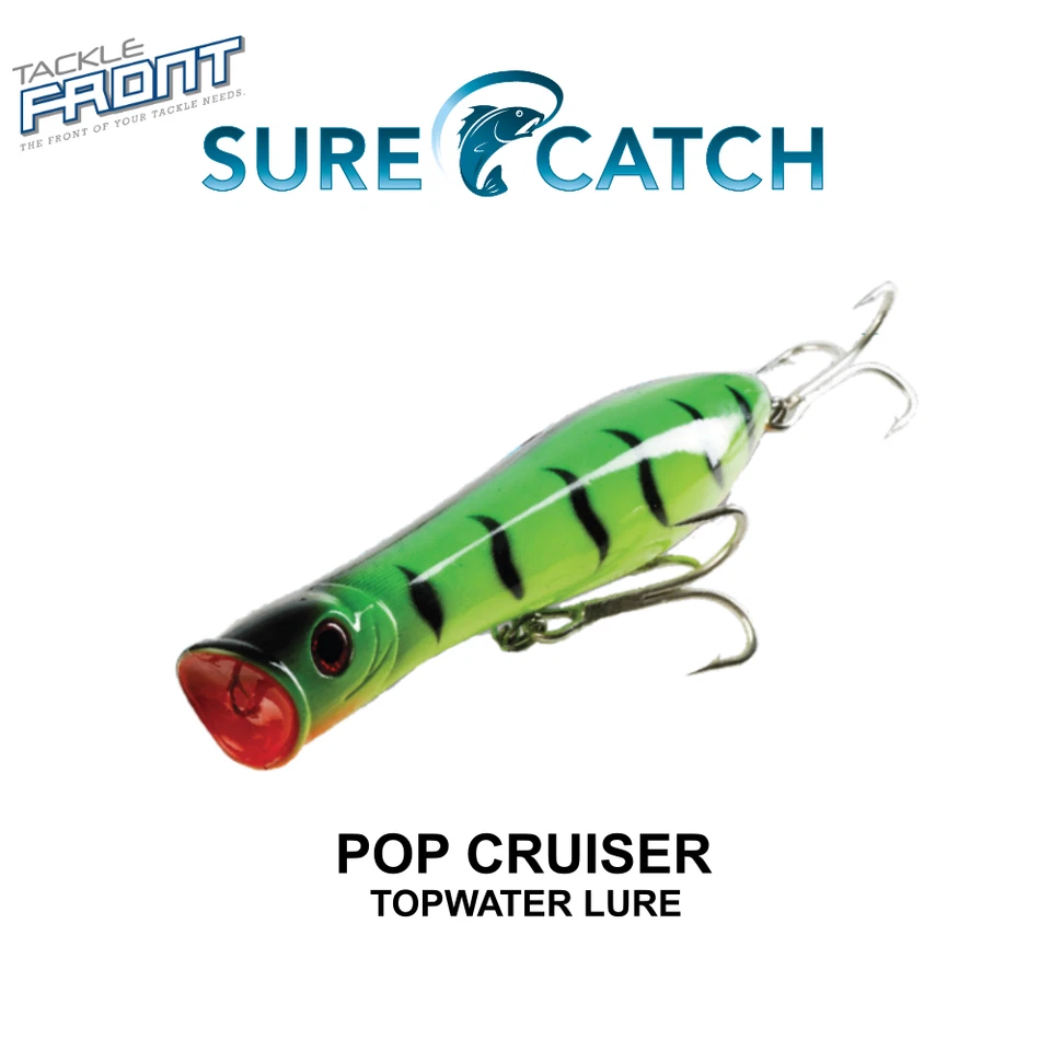 SureCatch - Pop Cruiser ~ Señuelo de pesca Topwater Foto 1 de 3