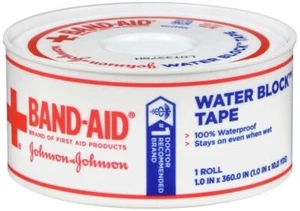 BAND-AID Water Block Tape Waterproof 1 Roll - Picture 1 of 1