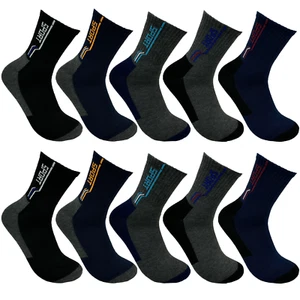 10-30 Paar Tennissocken Sportsocken 95% Baumwolle Arbeitssocken Socken bequem - Bild 1 von 1