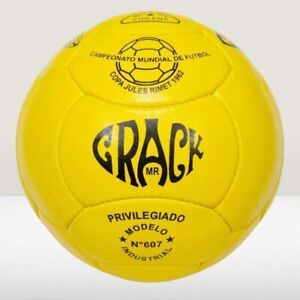 Mr Crack | FIFA WM 1962 | Offizieller Spielball | 100 % Lederball | Größe 5