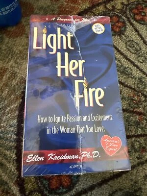 Ellen Kreidman - Light Her Fire (4 VHS Tapes) Brand New - Image 1 of 3